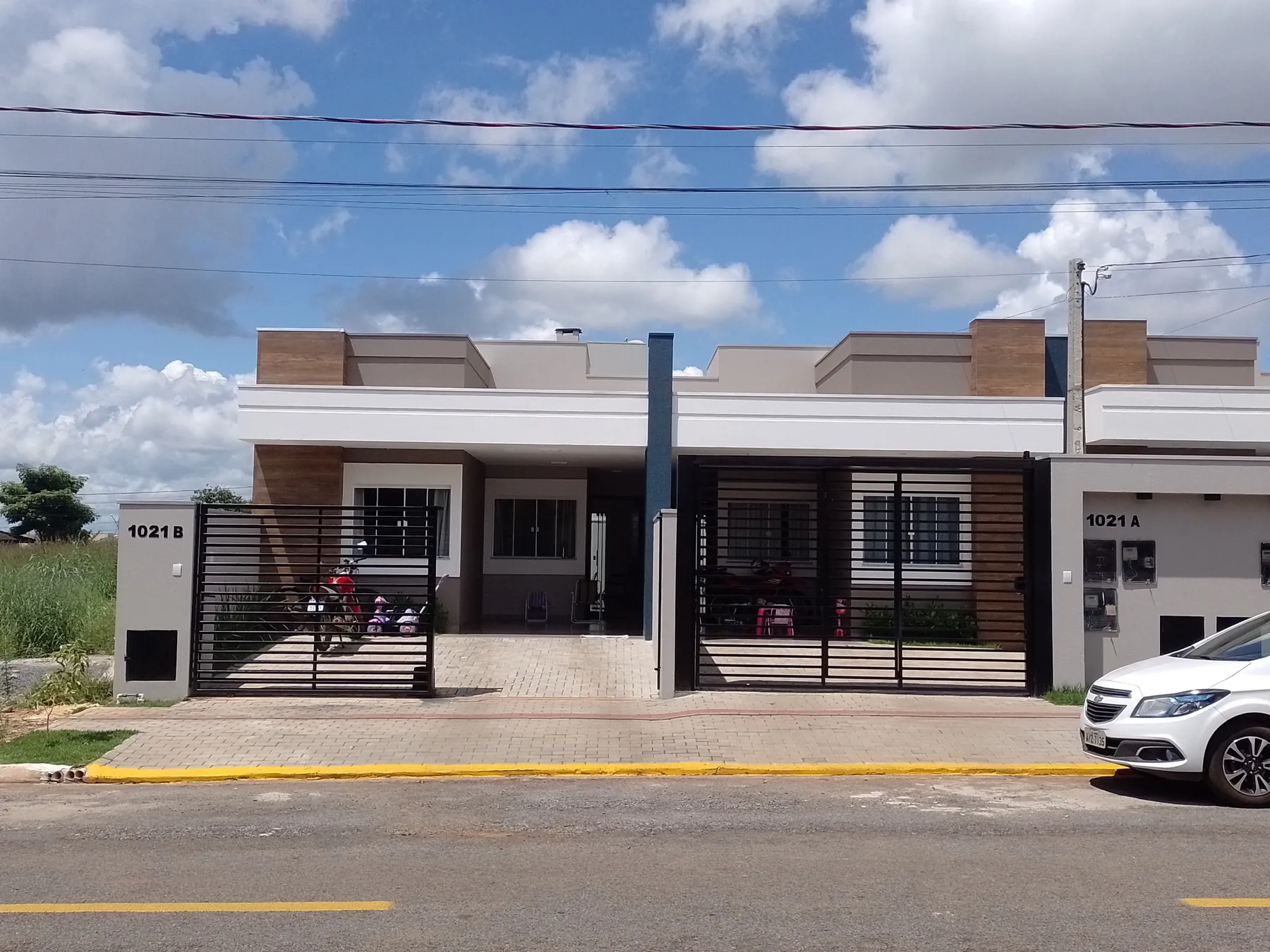 Casas do conjunto residencial Santa Clara desenvolvido na trajetória VLA